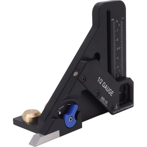 Outil de sciage auxiliaire automatique HONGDUI HD19 pour scie à table à bois avec marqueur central et repère de 1/2 pouce (1/5)
