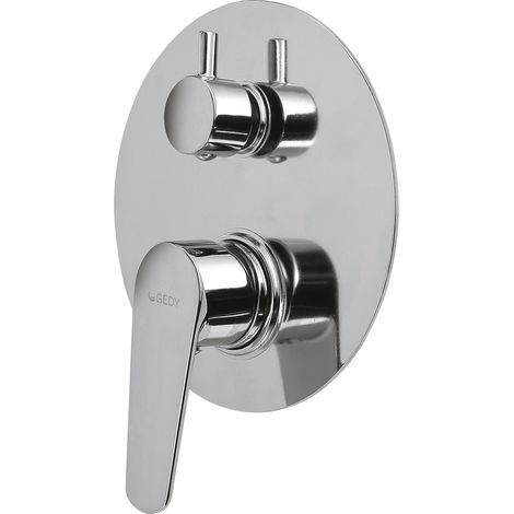 GEDY MXCO0513000 COMO Grifo empotrado de ducha con desviador cromo - ref: MXCO0513000 (1/2)