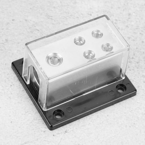 Splitter di potenza con 1 ingresso 0GA e 4 uscite 4GA per sistemi audio automobilistici (1/5)