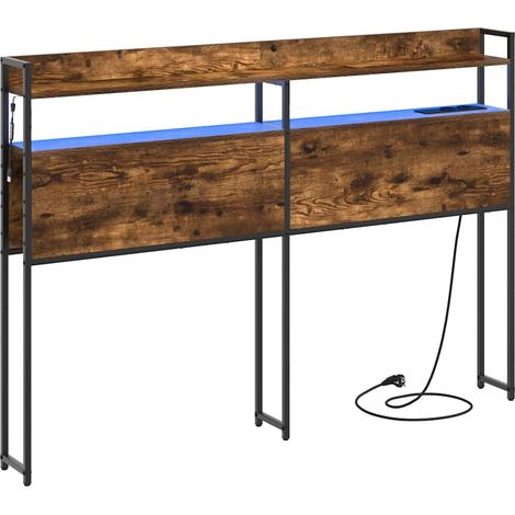 Maison Exclusive - Testata contenitore Rovere fumo Legno multistrato
