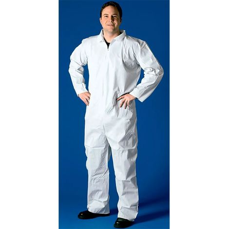 Ropa de protección buffalo sms mono desechable transpirable cremallera