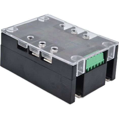 Régulateur de tension SCR monophasé à semi-conducteurs, relais de régulation électrique 220-380 V CA, SSR-100WA-H, sans dissipateur thermique (1/5)