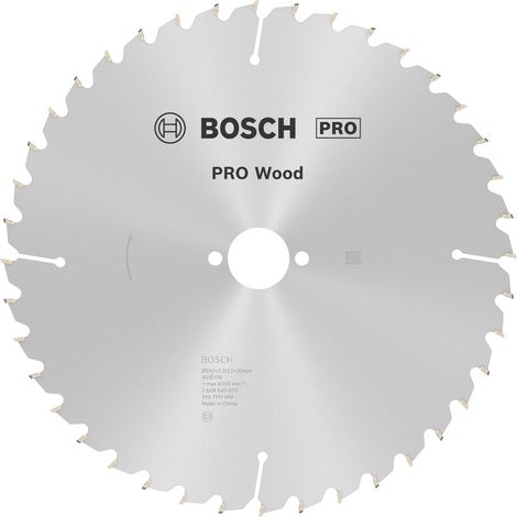 1x Lame Scie Circulaire PRO Woodavec encoches (1/5)