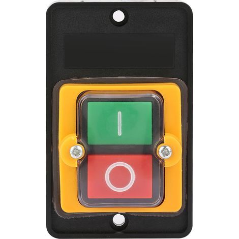 AC220V/380V 10A Waterproof Push Button On/Off (1/5)