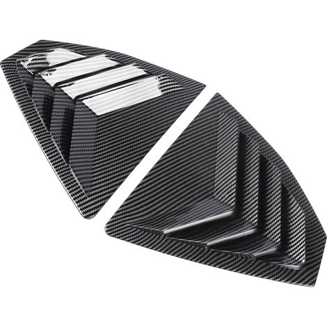 1air de Caches Louvreutterm de Lunette Latérale Arrière CarboneX VB 2022 et - Résistant Andecor (1/4)