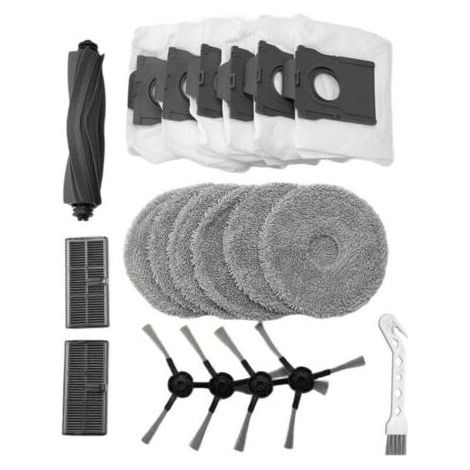 Pièces Détachées Pour Aspirateur Robot Brosse Latérale Filtre HEPA Chiffon Nettoyage Sacs À Poussière (1/4)