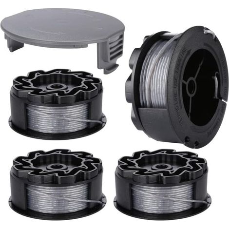 Spool Line for BOSCH UniversalGrassCut Trimmer 18 18-26 18-260 F016800570 with Cover (4 pieces) (1/5)