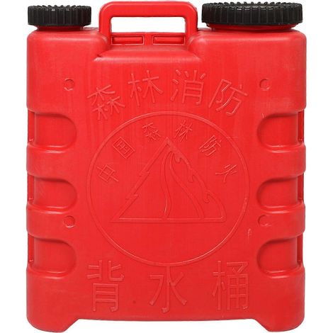 Seau portable de lutte contre l'incendie, réservoir d'eau réutilisable, outil pratique pour les pompiers (1/4)