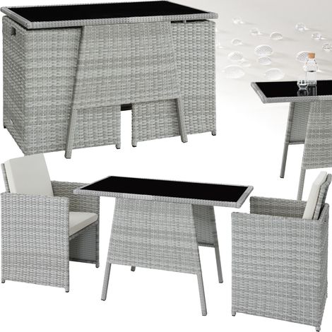 Salon de jardin LAUSANNE 2 places - (1/5)