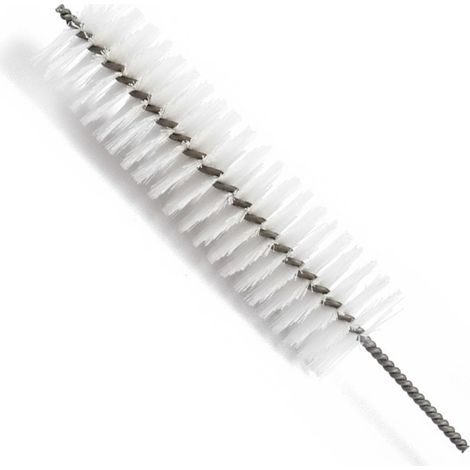 Brosse de cheminée en nylon 0,5 m, brosse 20 x 2 cm  Nettoyage des conduits de cheminée (1/5)