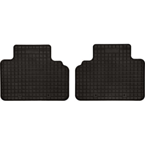 Tappetini in gomma per auto per: Ford Tourneo Courier 2a fila (2014-) - neri, su misura (1/5)