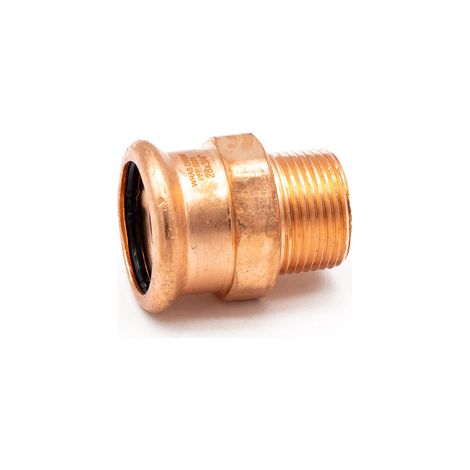 PrimaPress Copper 28x3/4" MI Coupler for Water & Gas (1/3)