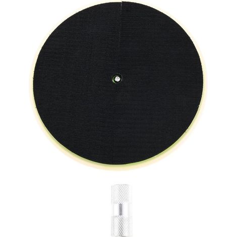 Ponceuse de plafond pour mur sec de 22,9 cm avec rotation à 360 degrés et anneaux de crochet en alliage d'aluminium pour le polissage des murs et le nettoyage du plafond (1/5)