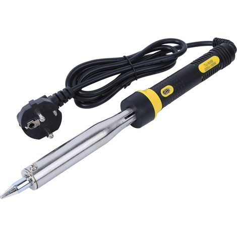 Fer à souder électrique 150W 220V pointe droite TU‑505B, outil de soudage manuel avec fiche UE, pour travaux de brasage et réparation. (1/5)