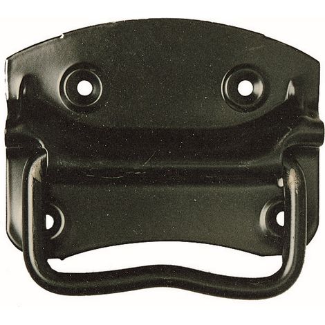 MANIGLIA AMERICANA NERA CM. 9. Prezzo per 1 pezzo. (1/2)