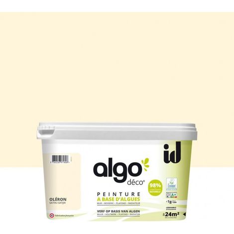 Peinture écologique Algo - Beige Oléron - 2L / Satin (1/5)