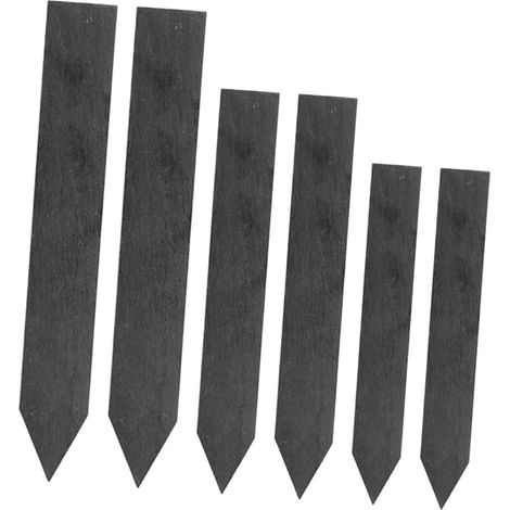 Lot de 6 étiquettes de plantes résistantes aux intempéries pour jardin et pépinière (1/5)