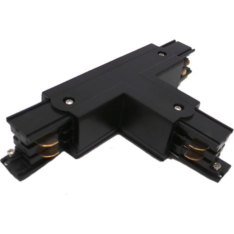 Connettore a T Binario Trifase LED Nero A21-TRI-NERO-T (1/3)