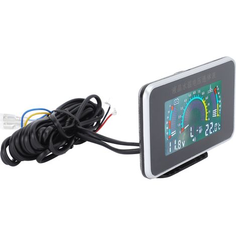 Voltmètre, thermomètre et manomètre multifonctions 2 en 1 avec écran LCD, compatible Mitsubishi Dongan 465Q. (1/5)