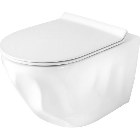 WAND-WC REA GUSTAVO RIMLESS WHITE