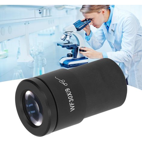 Labor-Stereomikroskop-Objektiv, Weitwinkelokular mit hohem Augenpunkt, WF30X/9, Weitwinkelokular, 30 mm Dioptrien-Schnittstelle. (1/5)