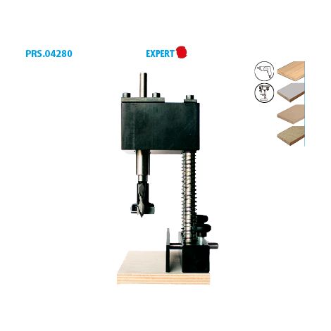 Support de perçage pour charnières et poignées blum - 45 par 9,5 mm - 4280.4595.00 - Leman (1/2)