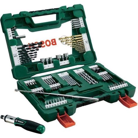 Valigetta Vline con Accessori Foratura e Avvitamento Titanium PZ.91 Bosch (1/4)