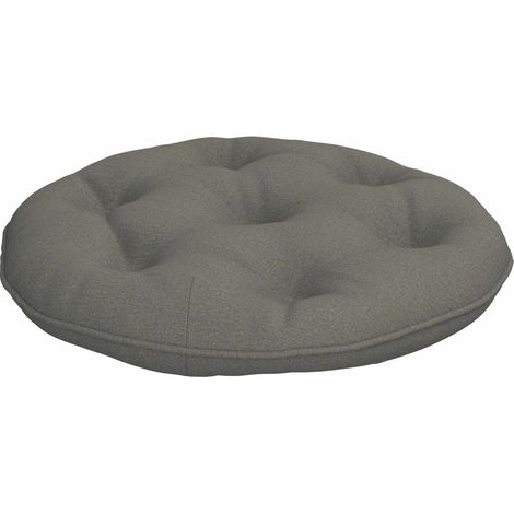 Hängesessel-Kissen VIANEN 100 % Polyester Grau Ø 40 x 10 cm vidaXL (1/5)