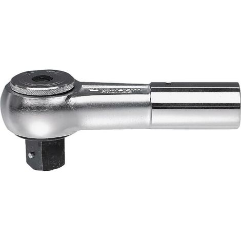 Facom – Cliquet 1' sans manche – Douille 1/4'' – Empreinte torx T30 – Pour vis à tête fraisée – Usage professionnel (1/2)