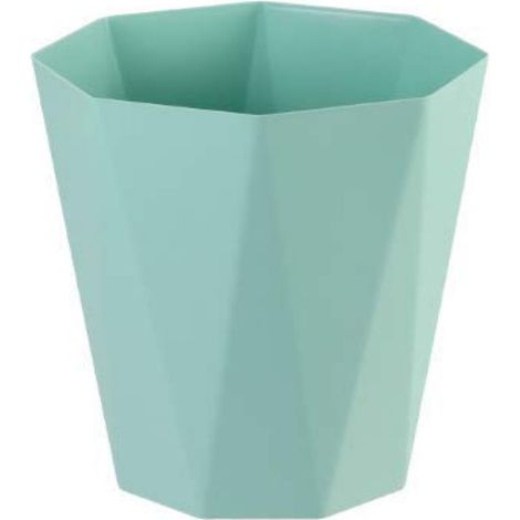 1 Poubelle, Plastique PP, Design losange sans couvercle, Grande capacité, Pour bureau et cuisine (1/5)