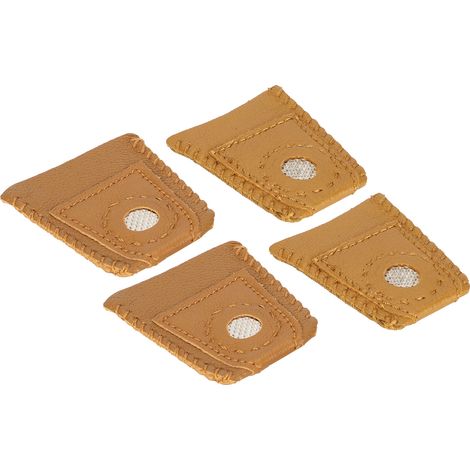 Nähärmel, Strickfingerhut, Lederfingerschützer, Stickzubehör 024 (1/5)