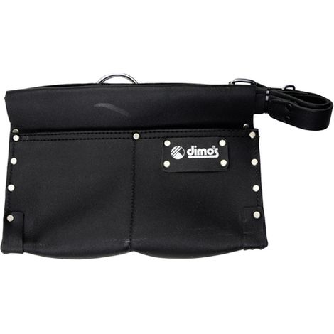 Bolsillo de cuero DIMOS - 2 compartimentos - con fuelle - 205725