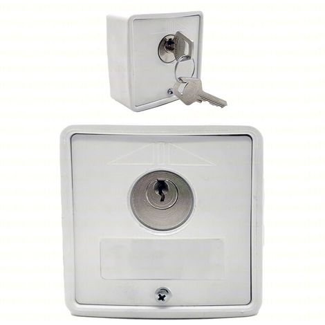Selettore A Chiave Da Esterno Doppio Contatto In Abs Compatibile Con Apritech