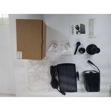 Ortviai Projecteur Solaire Extérieur avec Détecteur de Mouvement BSV-SL011S Noir, 3 Modes & IP65 (1/5)