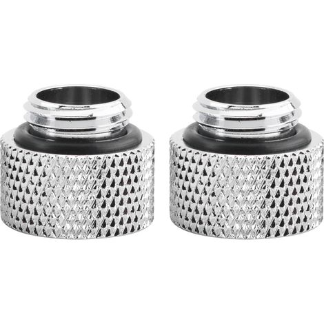 2 pièces Raccord Allonge Mâle/Femelle G1/4 pour Refroidissement à Eau, Siège de Vis (10mm) (1/5)