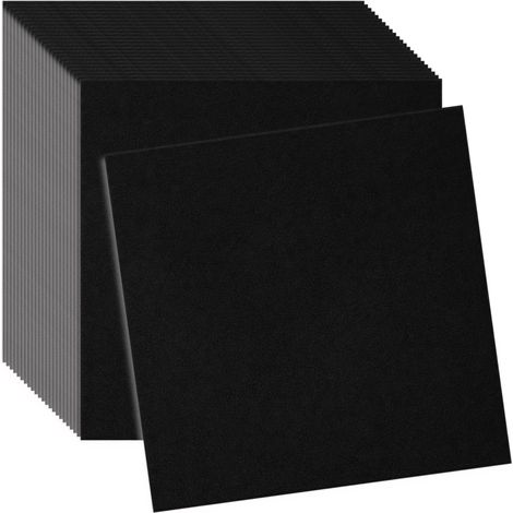 Panneaux De Plafond 3D En Polystyrène, Revêtement De Plafond Décoratif Pour Salon Et Chambre, 50 x 50 cm, 24 Pièces, Noir (1/5)
