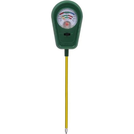 3-in-1 Soil Test Kit: Moisture Meter, pH Meter, and Fertility Meter for Garden, Lawn, Farm, Indoor and Outdoor