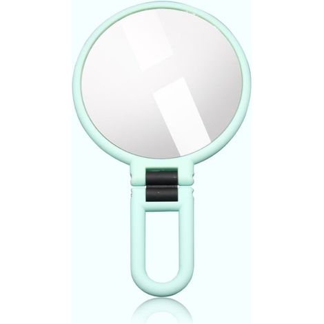 15x Miroir grossissant de poche Miroir cosmétique de vanité portable Vert (1/4)