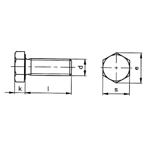 Tornillo cabeza plana ranurada inoxidable 5x16