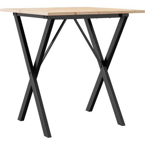 Maison Exclusive - Mesa de comedor marco X madera maciza pino y a (1/5)