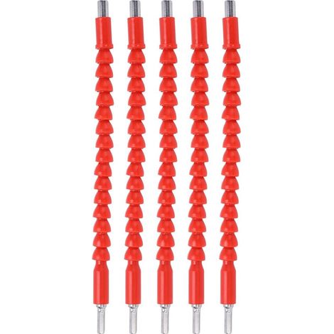 Rallonge de foret souple, tige de rallonge flexible à flexion à 360°, tuyau serpent de 295 mm de long pour perceuses électriques