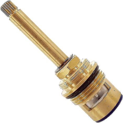 Cartouche de débit à disque céramique Hudson Reed 3/4" pour robinets de douche triples (côté eau froide - fermeture dans le sens horaire)