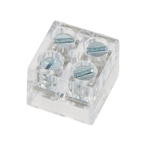 Conector con tornillos para unión de tiras LED, 10mm