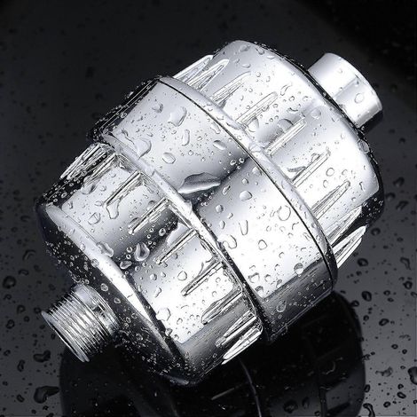 Filtre de douche pour eau dure, filtre pour pommeau de douche, filtre à eau de douche purifiant le chlore, élimine le calcaire, filtre à eau pour douche, douche pour bébé (1/5)