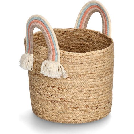 Geflochtener Aufbewahrungskorb aus Seegras, Ø 30 cm