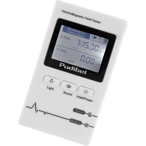 Tragbares, professionelles Hand-EMF-Messgerät, elektromagnetischer Strahlungsdetektor, elektromagnetischer Wellentester, Strahlungstester
