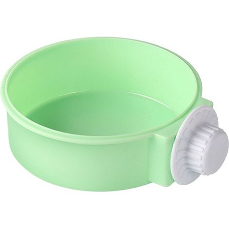Filiyano-Gamelle en acier inoxydable pour cage d'animal de compagnie, gamelle amovible, accessoires pour petits chats et chiens (1/4)