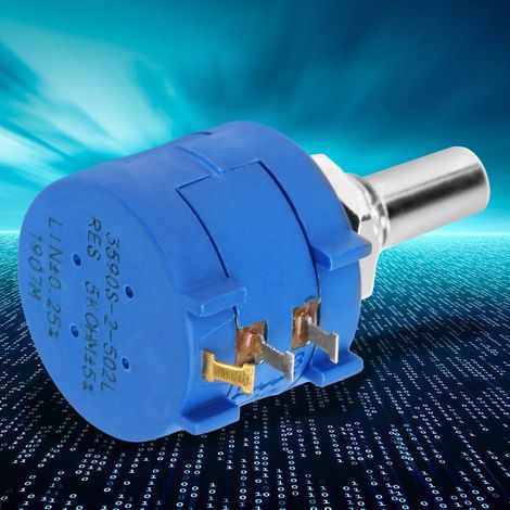 3590S-2-502L 5K Ohm Einstellbarer Widerstand Präzisions-Mehrgangpotentiometer (1/5)