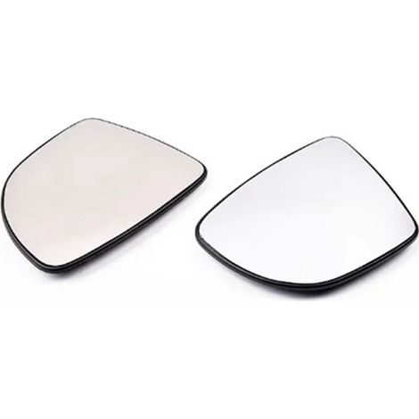 1 pair of heated rearview mirror lenses suitable for 18-20 year old Micra Leaf models (1/4)