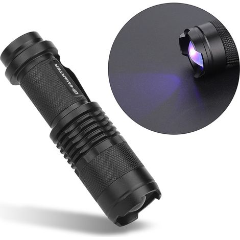 UV-Ultra-LED-Taschenlampe, Schwarzlicht-Inspektionslampe, 395 nm (1/5)